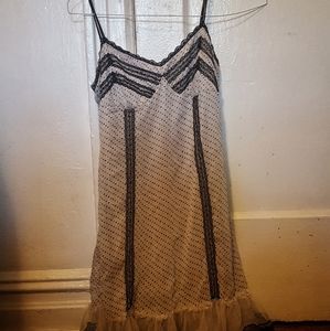 Polkadot frilly dress